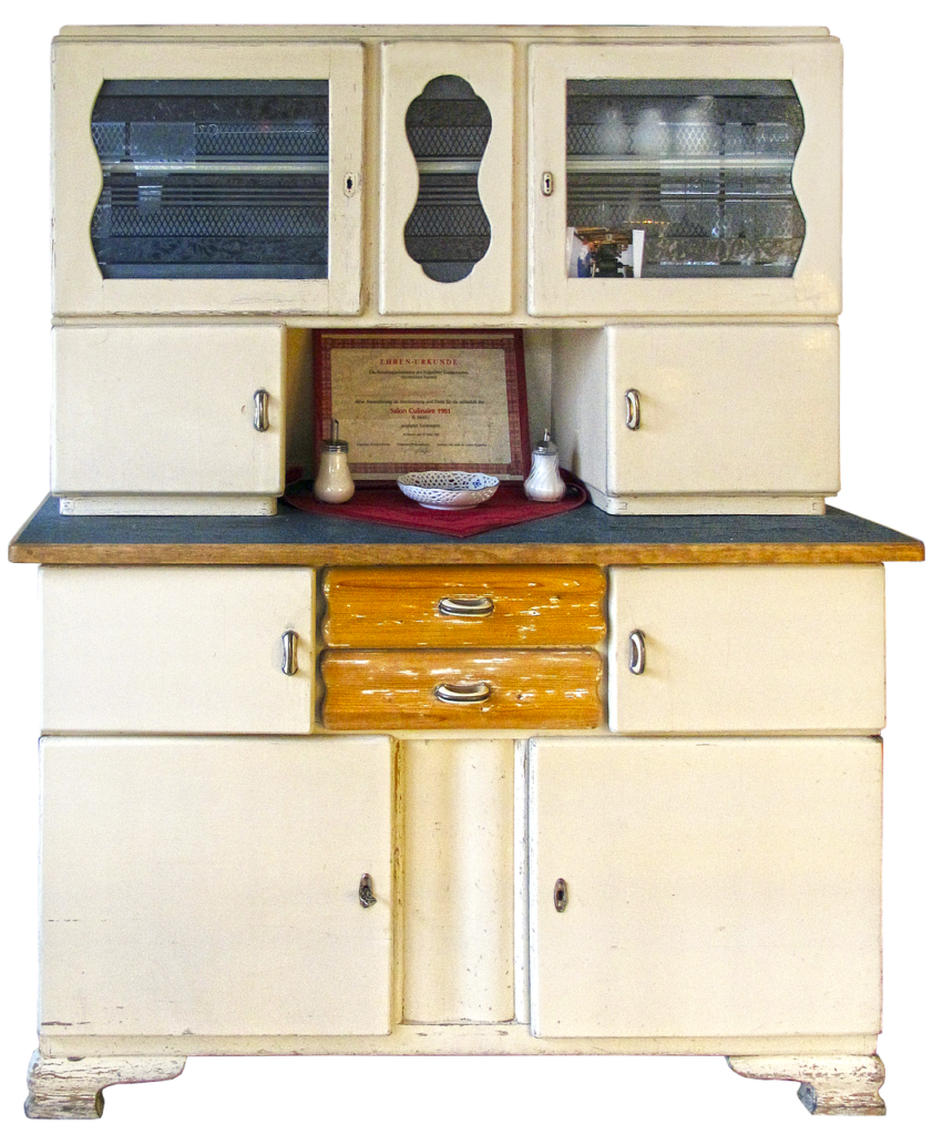 sideboard, kitchen cabinet, kitchen buffet