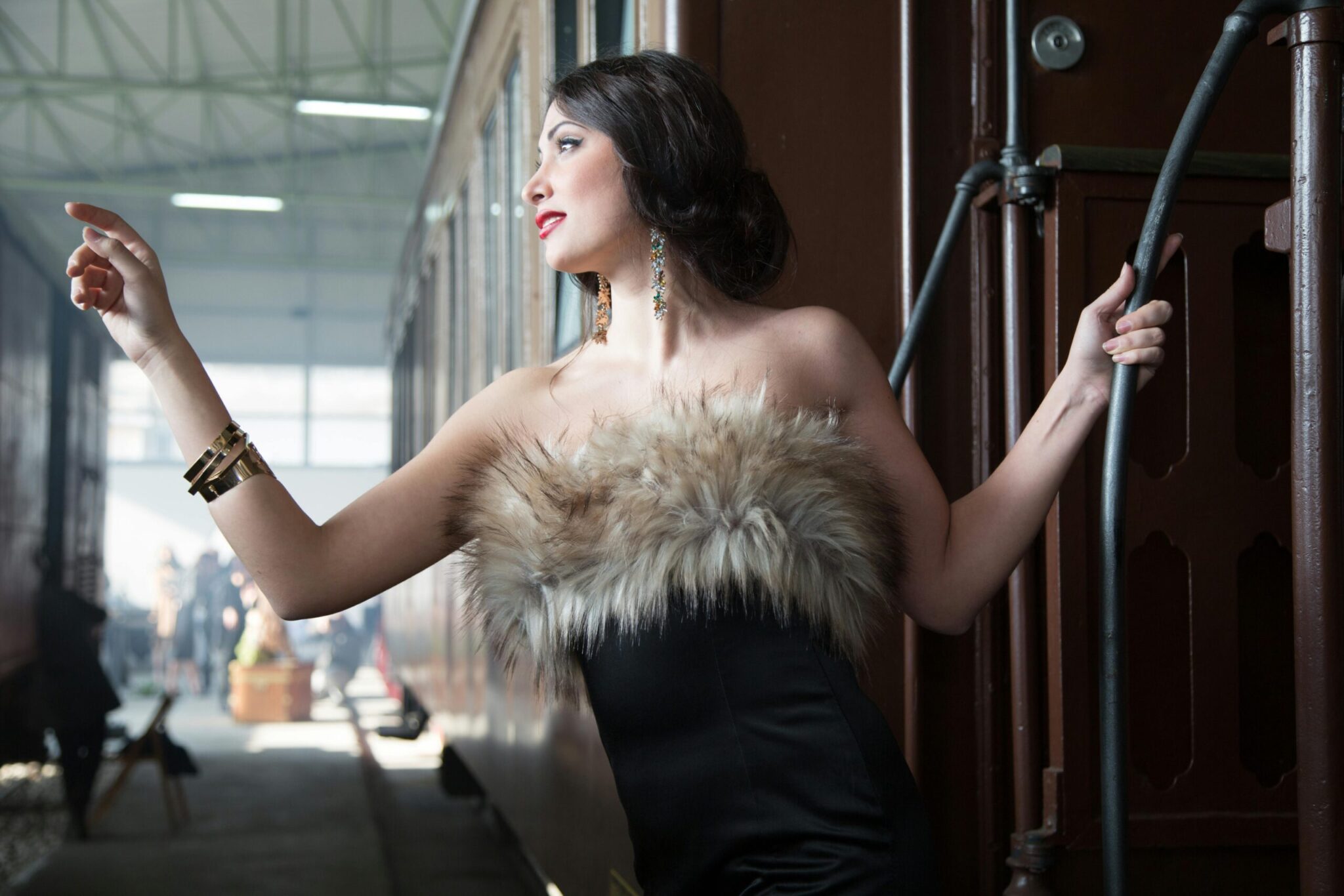 eine Elegante Frau