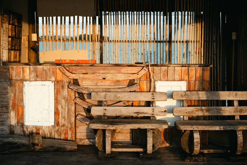 Free stock photo of aged wood, bamboo, bamboo fence